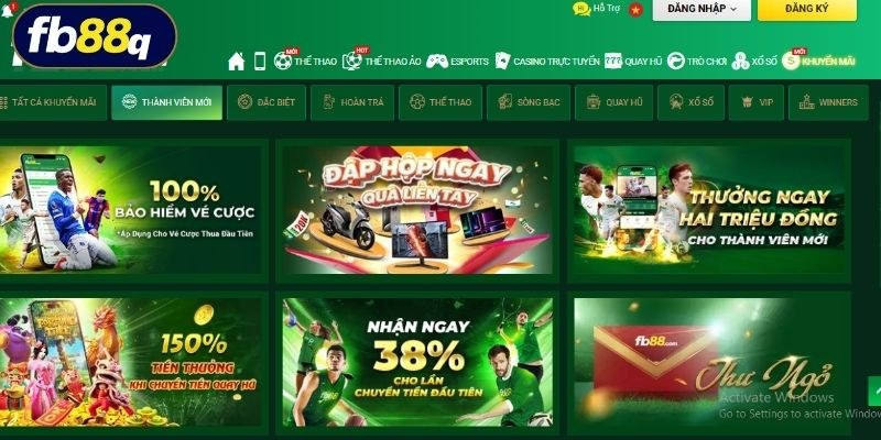 Nhà cái FB88 quy định về việc tham gia khuyến mãi
