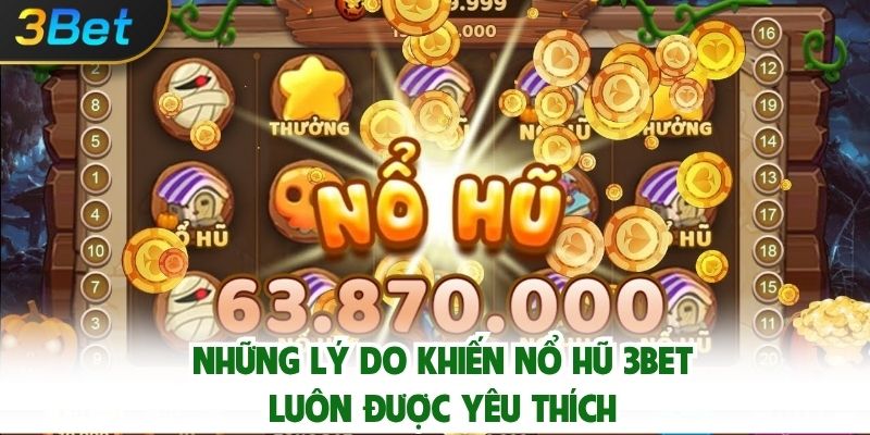 Những lý do khiến Nổ Hũ 3bet luôn được yêu thích
